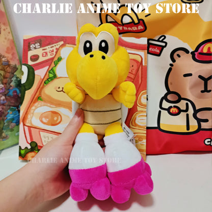 Marios Bros plush toy Kawaii Cappy Bowser Magic Koopa  Kingboo Soft Plush Dolls Collectible Hobby Kids Gift