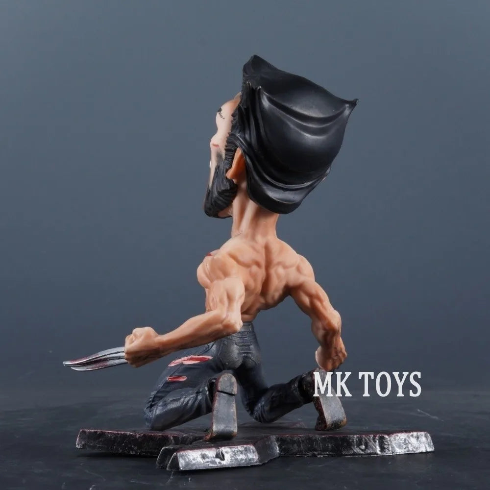 17cm The Marvel Movie X-Men Origins Hugh Jackman Wolverine Action Figures Pvc Statue Collection Model Toys Gifts