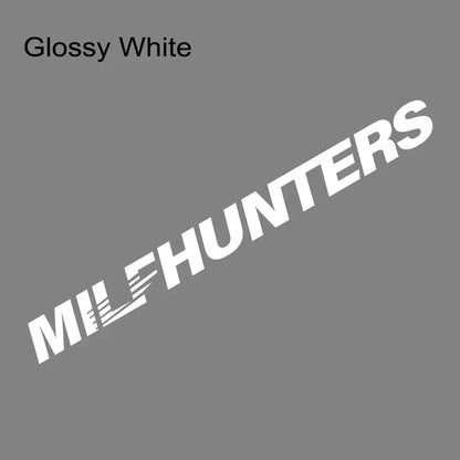 Creative Milfhunters Graphics Stickers Car Vinyl Windshield Window Windscreen Racing Sport Decor Decal Auto Tuning Accessories