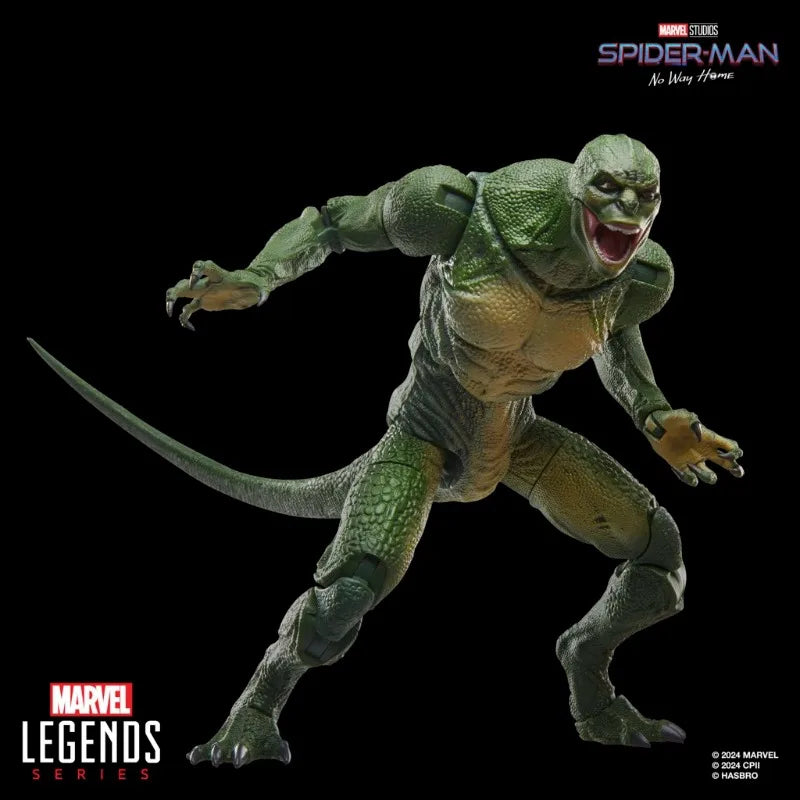 Hasbro Original Marvel Legends Spider-Man：No Way Home Lizaro Electro Action Figure Toys for Boys Girls Gift Collectible Model