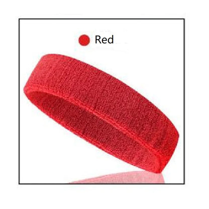 Towel material solid high eleastic thick sweat absorbing running cycling outdoor sports sweatband headband hair band