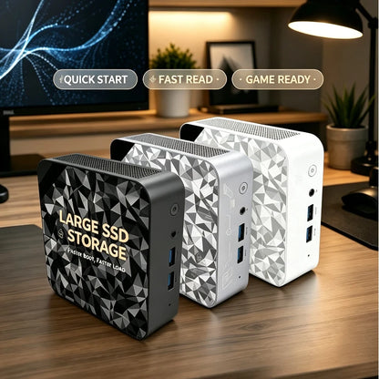 Multi-purpose Mini PC Portable Mini PC Intel Core i9 10980HK 16GB RAM 1TB 2048GB SSD Gaming Computer WiFi6 Desktop PC