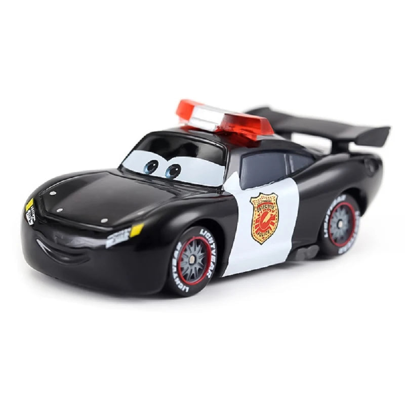 Pixar Cars 3 Lightning McQueen Jackson Storm Anime Cartoon Characters Alloy Diecast Model Toy Cars Fire Engine Children's Gifts