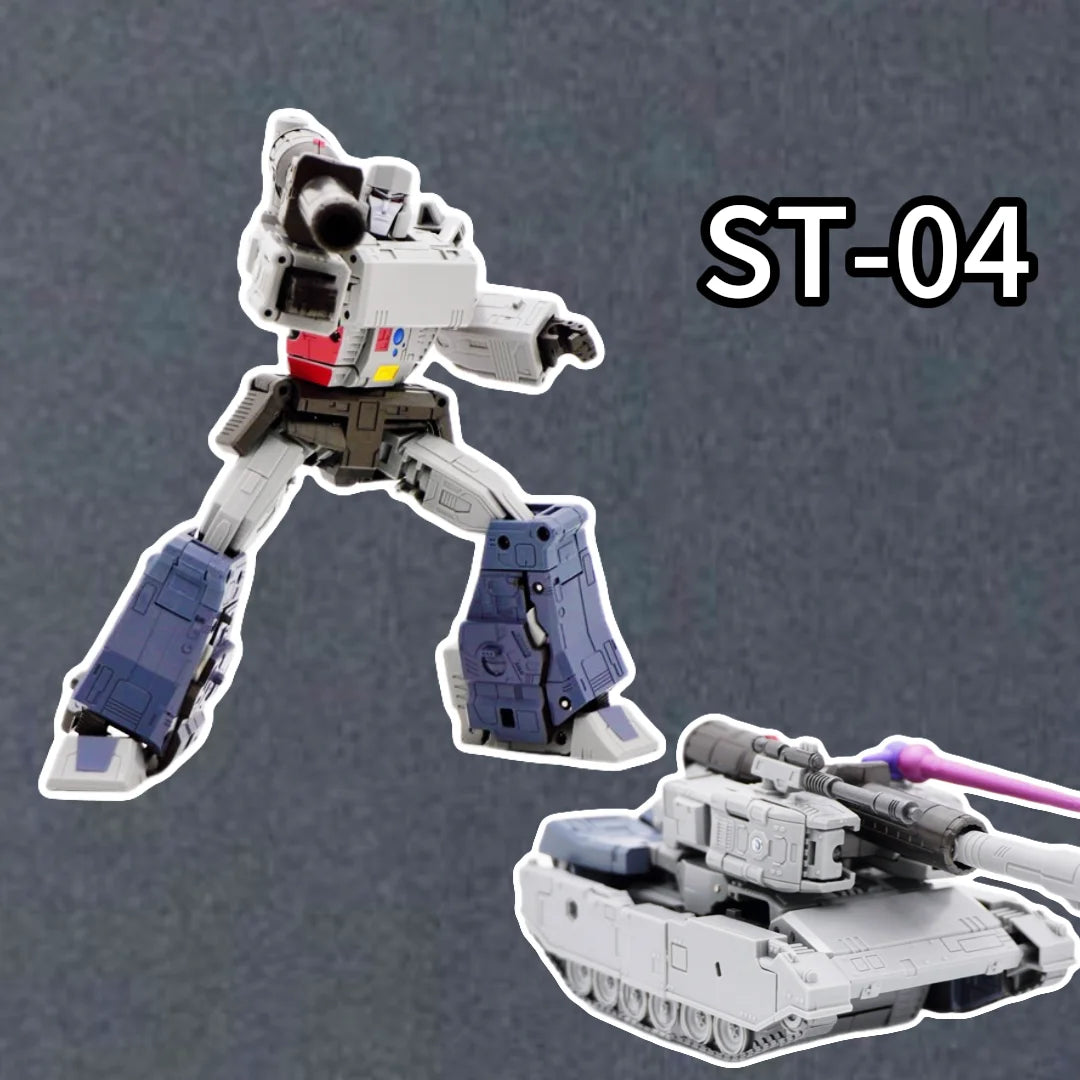 In Stock Transformation ST-04 ST04 Megatank KO SS Series 18CM Movie Version anime Action Figure robot model Movable Doll Gift