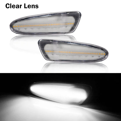 2pcs For Toyota SUPRA MK.4 For 00-05 Toyota Celica Front Bumper Side Marker LED Lights Lamps Turn Signal Light/Clearance Lights