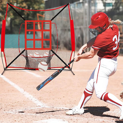 Baseball Practice Net Practice Accuracy Training Throwing Baseball Softball Pitching Target Baseball Pitching Net Training Aids