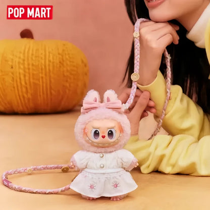 POPMART Original The Monster Labubu 38cm Mokoko Angel Crying Again Blind Box Doll Toys Original Labubu V1 V2 Toys Birthday Gifts