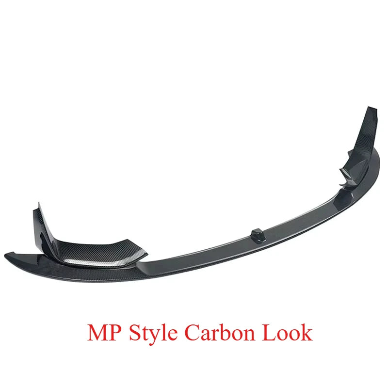 High Quality ABS Car Lower Front Bmuper Lip Spoiler for BMW M3 F80 M4 F82 MP Style·2014-2020 Glossy Black Accessories Body Kits
