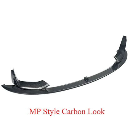 High Quality ABS Car Lower Front Bmuper Lip Spoiler for BMW M3 F80 M4 F82 MP Style·2014-2020 Glossy Black Accessories Body Kits