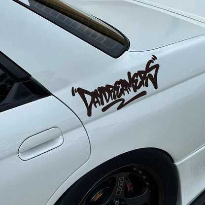 'DAY DREAMERS' DECAL, Creative & Fashion Text For You Good Look Car, High Quality For Car Trucks Motorcycles & Laptops
