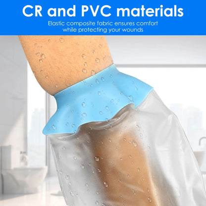 Arm Shower Cover Waterproof Cast Cover Adult Sealed Cast Bandage Protector Wound Fracture Leg Foot Arm Hand Bath Protective