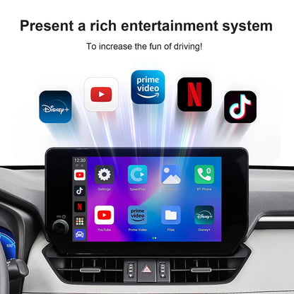 2026 Kowankit Android13 CarPlay Ai Box Wireless Android Auto 3 in 1 USB Adapter Plug & Play For Youtube Netflix Universal TV Box
