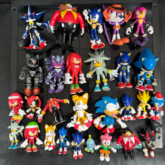 Original [Rare Edition] Sonic The Hedgehog Series: Metal Sonic The Wizard, Blaze Figurine Toy Collectible