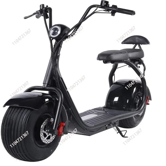 New Steel Frame Electric Scooters 2000W Lithium Battery Electric Scooter With Two Seat For Men And Women