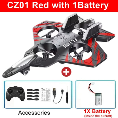 Oike RC Aircraft Foam Stunt Glider Electric Fighter Remote Control Airplane Helicopter 2.4G Radio Fall Resistant Plane Toy Gifts