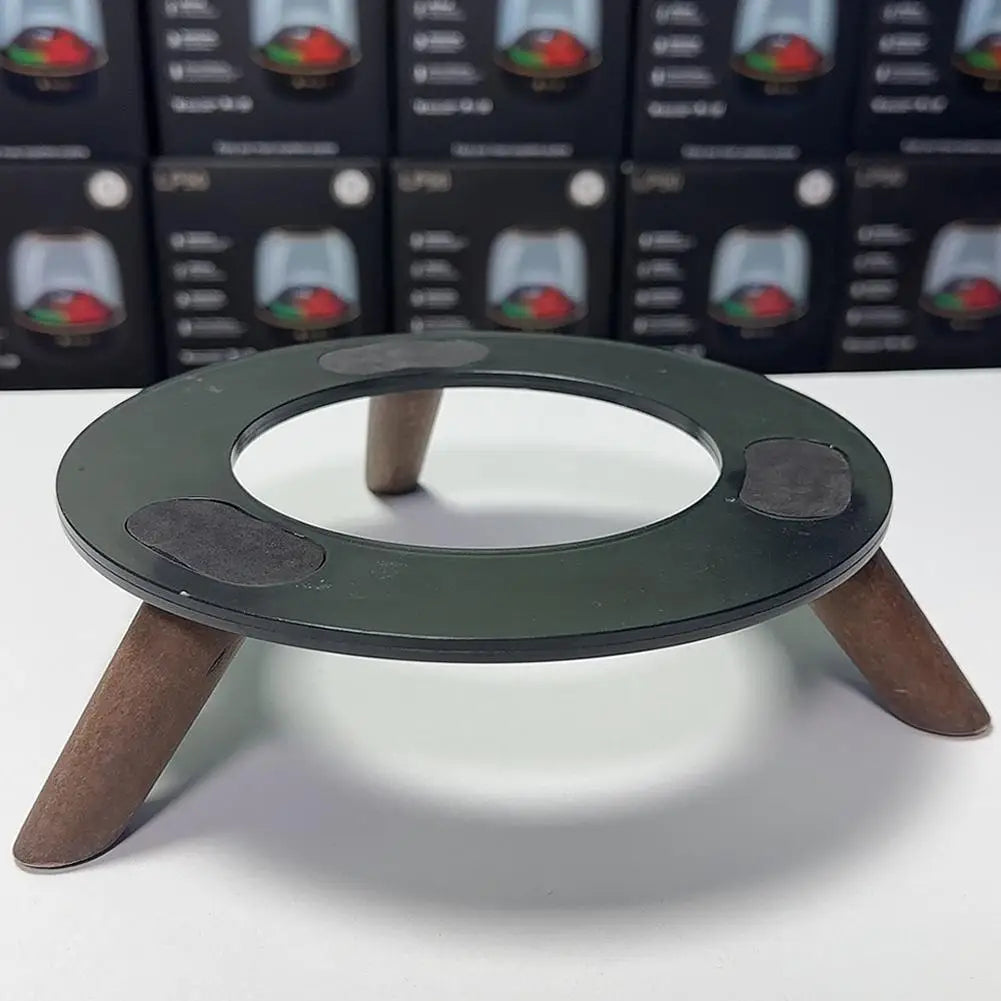 For Harman Kardon Solid Wood Base Thickened Nonslip Solid Wood Desktop Shock-absorbing Audio Stand For Harman Kardon Speaker