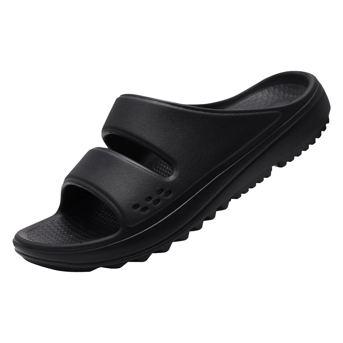 Kidmi Women Flat Sandals Women Slippers Outdoor Non-slip House Slippers Unisex Beach Slides Orthopedic Breath Soft Slippers