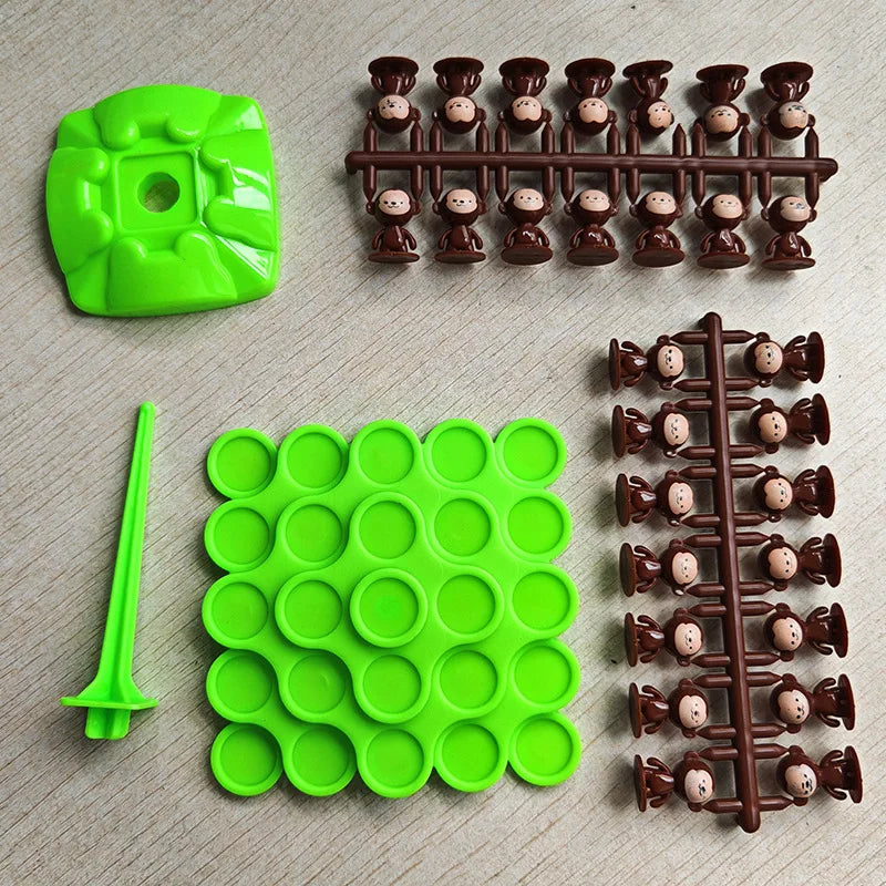 Monkey Balance Tree Focus Balance Training Children's Toys Folding Music Series Parent Child Interactive Board Game