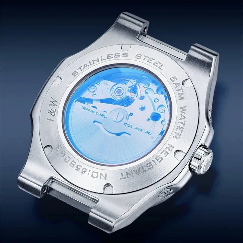 Carnival Original Brand Luxury Watches for Men Fashion Waterproof Business Calendar Automatic Mechanical Wristwatch Reloj Hombre