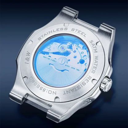 Carnival Original Brand Luxury Watches for Men Fashion Waterproof Business Calendar Automatic Mechanical Wristwatch Reloj Hombre