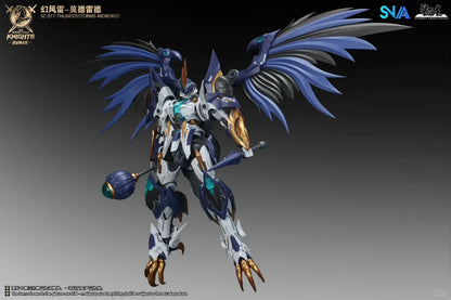 In Stock Thunderstorms Mordred The Round Table Knights SNAA SC-011 1/144 Plastic Assembly Model Kit Robot Figures Gifts