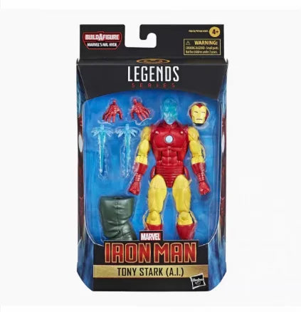 Original Hasbro MARVEL LEGENDS Iron Man Anime Figure Model Gift Toy Ornament