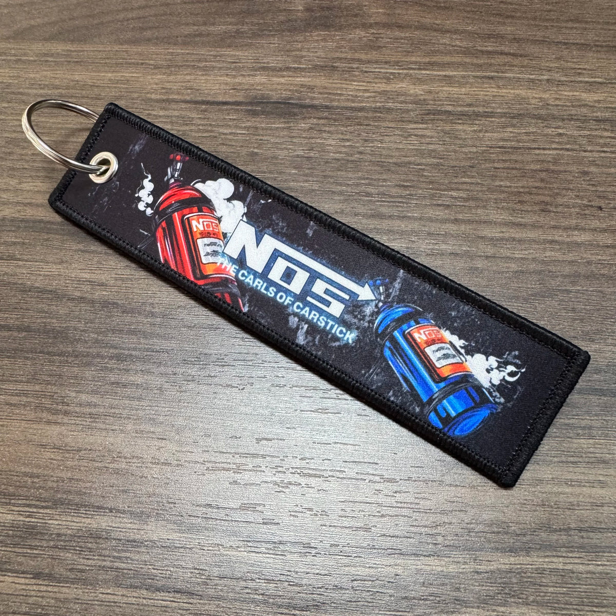 JDM Embroidery Keyring Car Keychain Key Tag Lanyard Refit Gift Red Sun Racing Drift King Motorcycle Key Chain Accessories