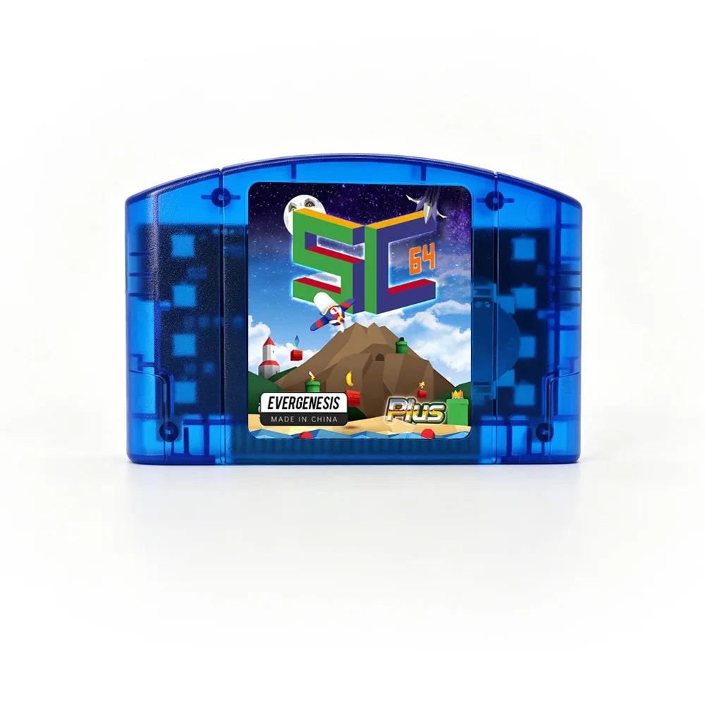 Open Source SC64 FlashCard N64 5000 in 1 Game Cartridge For Nintendo 64 Video Game Console Compatibility 64DD/SNES/GB Games