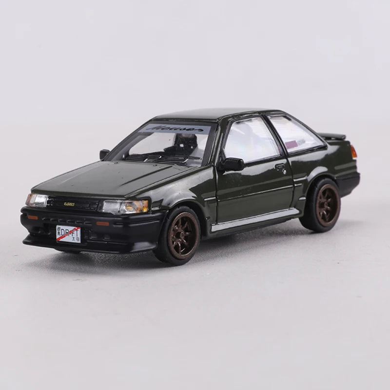 DCT 1:64 TOYOTA AE86 Die-cast alloy simulation car model toy