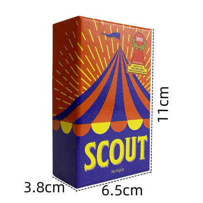 New Scout Card Game Circus Scout Board Hot Dog Game Goes To New York Deep Sea Deck for Party Playing