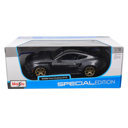 Maisto 1:18 2025 Ford Mustang CTD Alloy Car Model Static Die Casting Model Collection Gift Toy Gift Black base