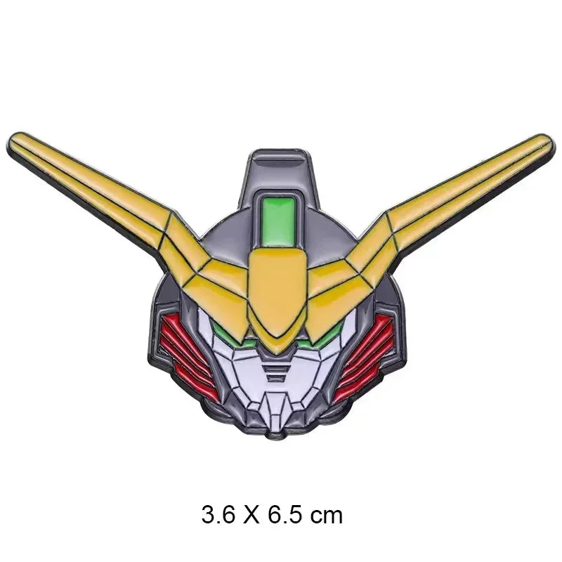 NEW Mobile Suit Gundam Unicorn Enamel Pins Gundam RX-78 Metal Brooch Badge Fashion Jewellery Backpack Accessory Gifts