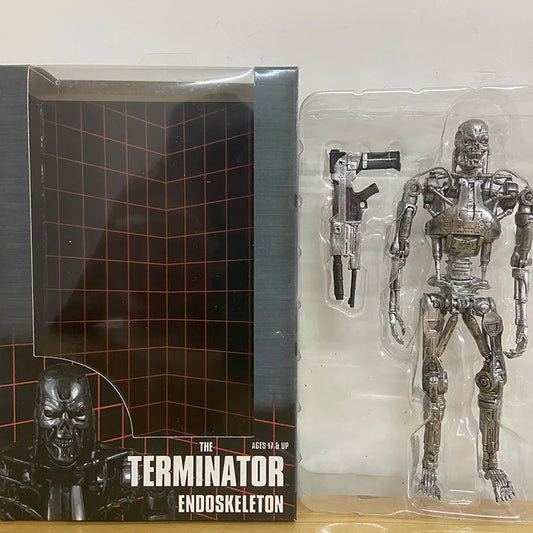 NECA The Terminator T-800 T-1000 Endoskeleton PVC Action Figure Collectible Model Toy