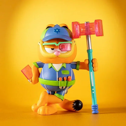 POP MART Garfield Future Fantasy Series Blind Box Guess Bag Mystery Box Toys Doll Cute Anime Figure Ornaments Gift