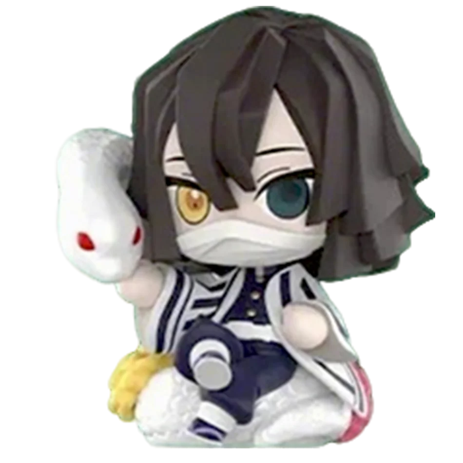 Hot Demon Slayer Tanjiro Kamado Nezuko anime cartoon figure blind box creative personalized statue model ornament surprise gift
