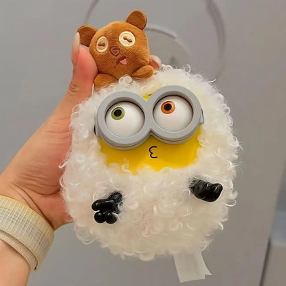 Hot New BOB&TIM Minions Better Together Series Anime Cute Cartoon Gifts Box Keychains Figure Model Trendy Toys Gifts