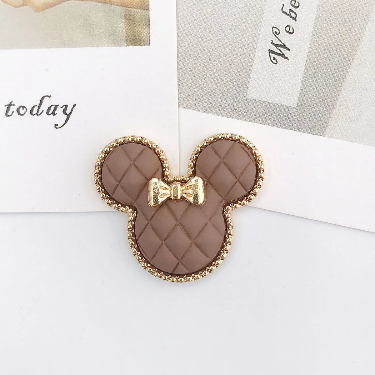 New spray paint Cartoon Doll diy ornament accessories candy color phone case beauty material hole shoes