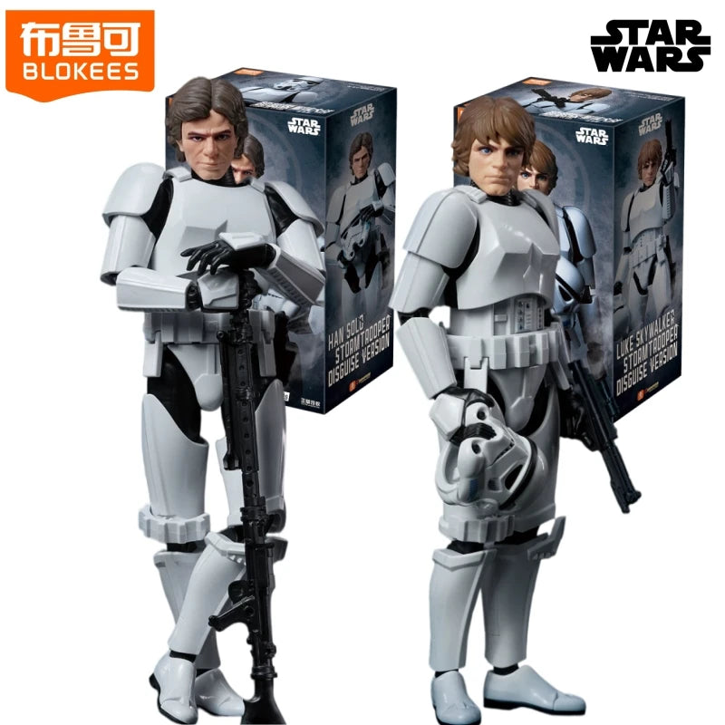 BLOKEES Star Wars Building Block Man Beyond Anakin Skywalker CLONE TROOPER Splicing Model Ornament Toy Collection Gift