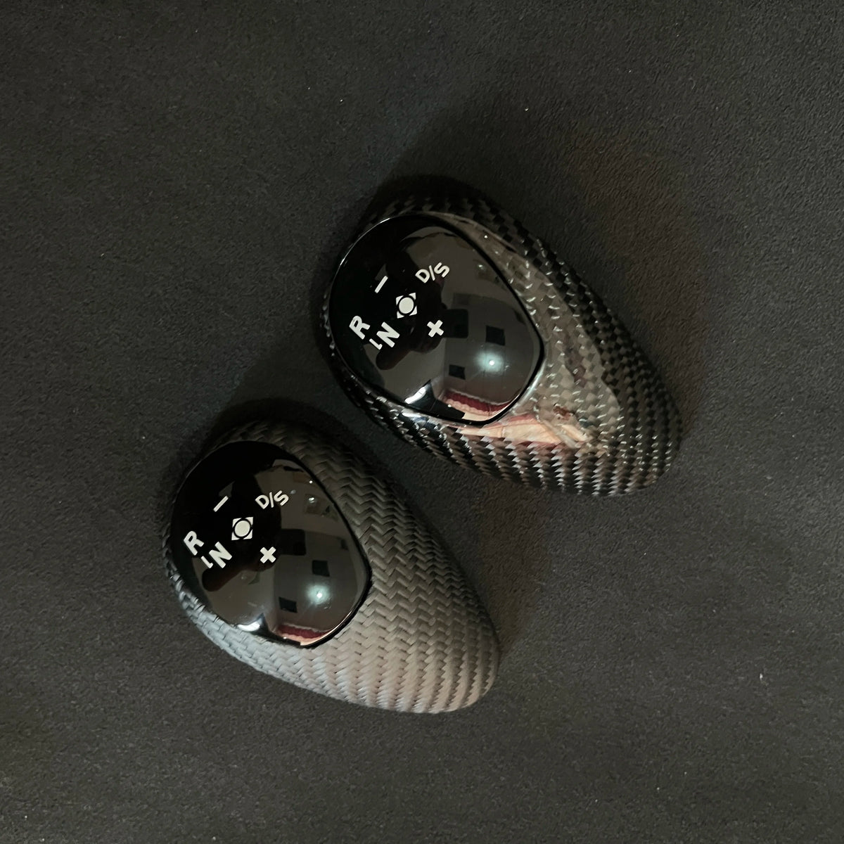 Real Carbon Fiber Gear Shift Knob Cover Replacement for BMW M2 M3 M4 M5 M6 F87 F80 F82 F83 F10 F12 F13 F06