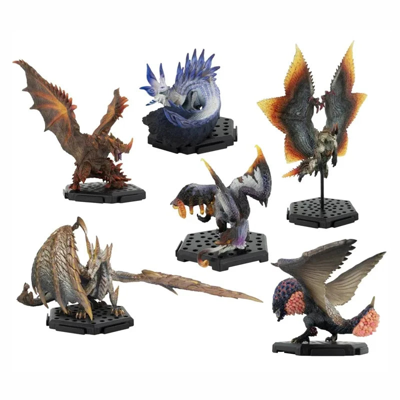 Monster Hunter World NEW Figure MALZENO Arkveld AMATSU ZINOGRE RATHALOS MIZUTSUNE Dragon Action Figure Decoration Toy Model