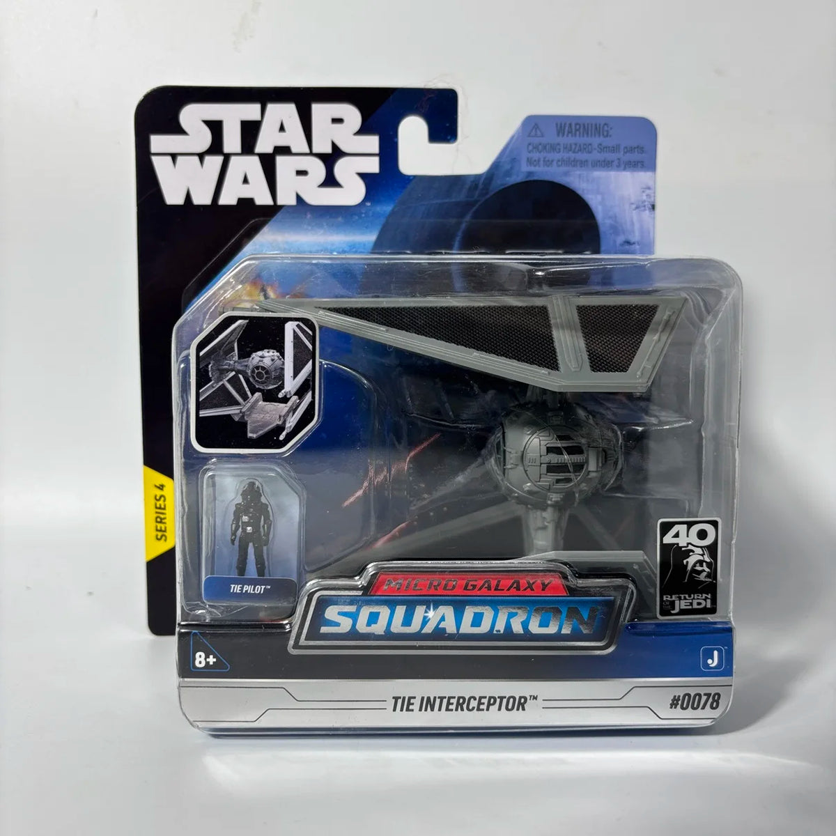 Star Wars Micro Galaxy Squadron Serie T-70 X-Wing Tie Fighter A Wing Obi Wang Jedi Interceptor Class Vehicle Figure Model Toy