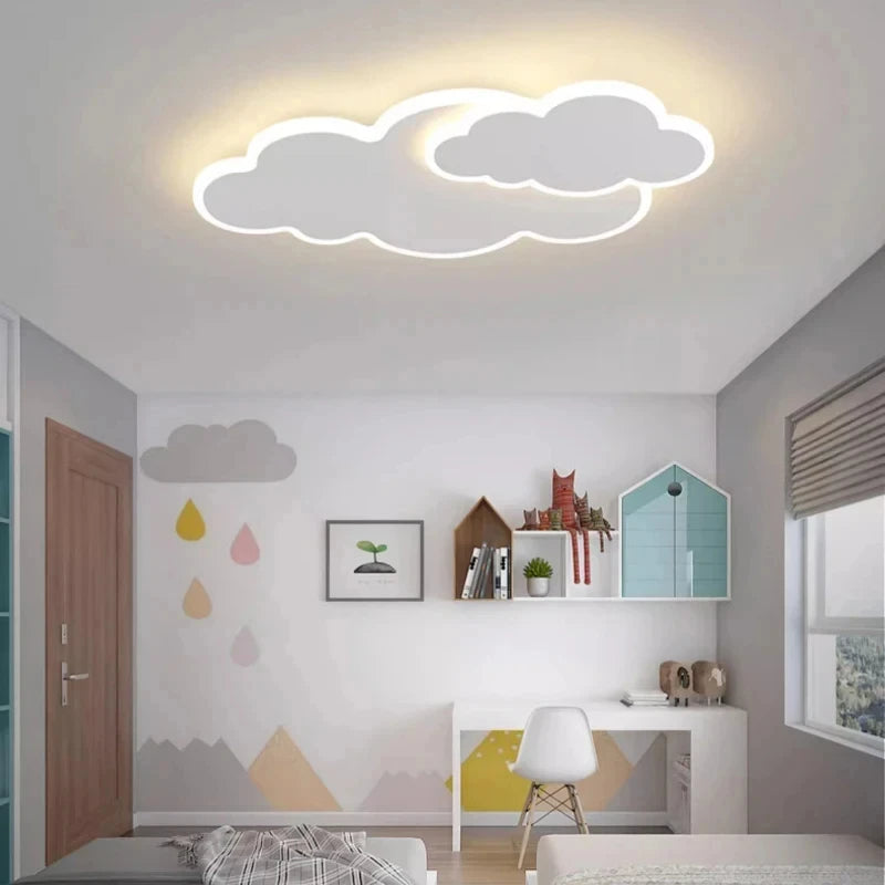 Children's Room Ceiling Light Modern LED Ceiling Lamp for Girl's Bedroom Study Nordic Creative Indoor Home Decor Light Fixtures