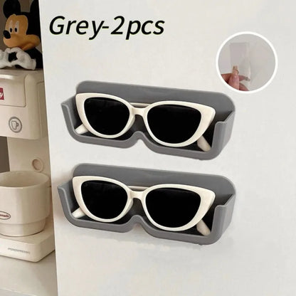 Eyeglasses Organizer Rack Wall Mounted Sun-glasses Display Holder Wardrobe Decoration Storage Box Sunglass Organizer