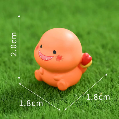 6pcs Pokemon Pocket desktop Ornaments, Cute Anime Character Figurine Set, Collection Decoration, Fan Surprise Products