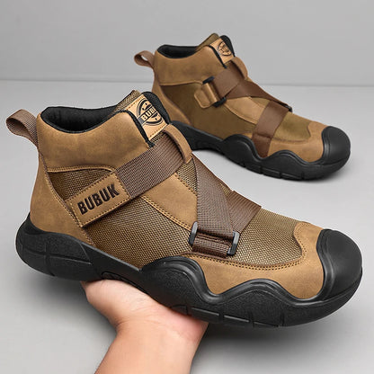 Men's Shoes Autumn and Winter Men's Business Casual Shoes New Outdoor Hiking Sports Shoes Youth Basketball Shoes Casual Trendy Shoes Fashion Short Boots