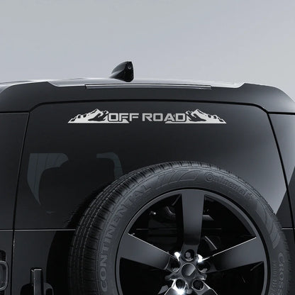 Creative Mountain 4x4 Off Road Sticker Car Windshield Window Body Side Deocr Decal Waterproof Decoration Auto Tuning Accessories