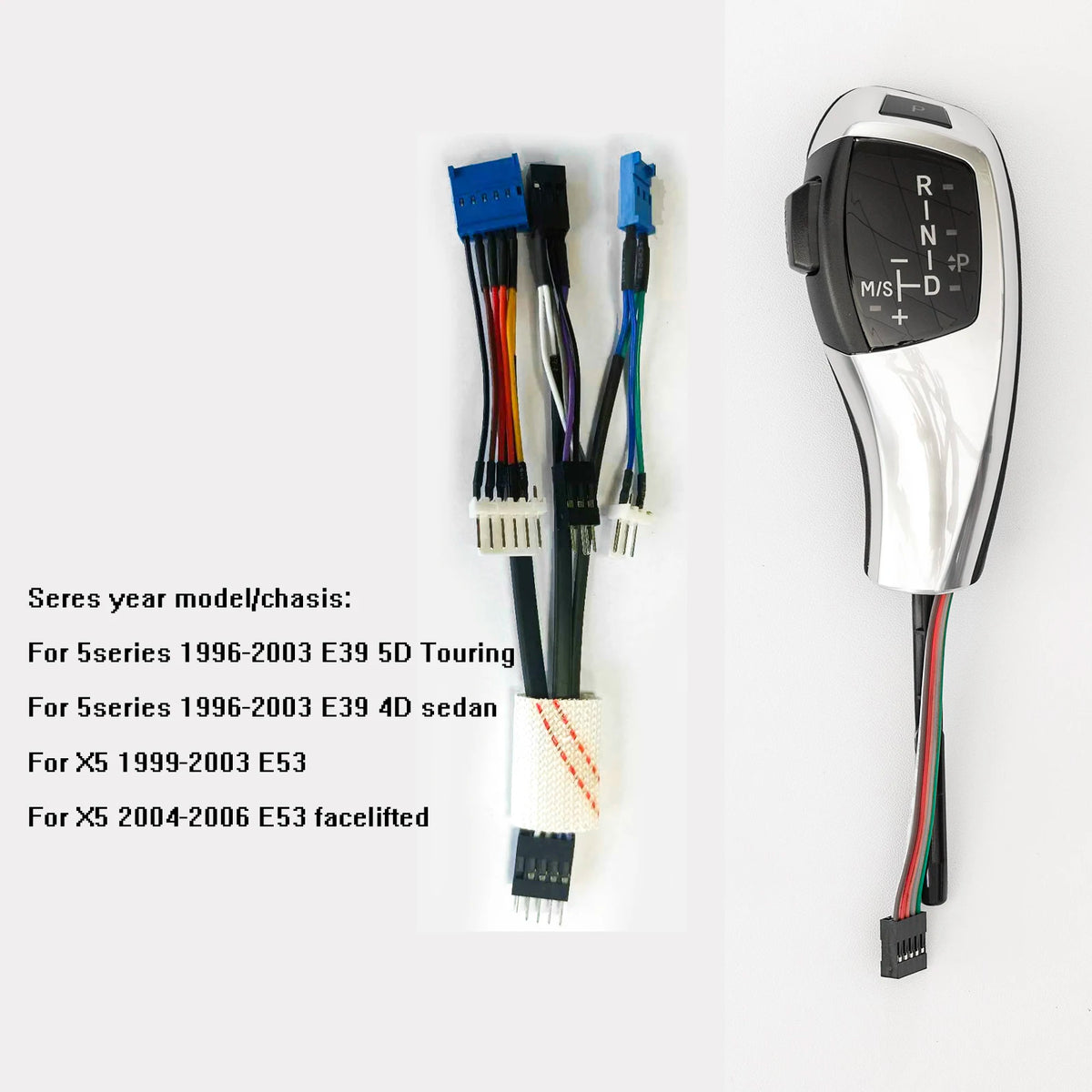 LED Gear Shift Knob Retrofit Kit for Car Accessories BMW E90 E91 E93 E81 E82 E84 E87 E88 E89 E46 E61 E60 E83 X3 E85 E86 E39 E53