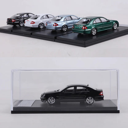 King Model 1:64 E63 AMG W211 Die-cast alloy simulation car model toy collection display piece