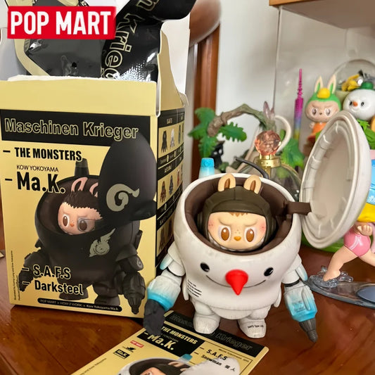 POP MART THE MONSTERS LABUBU X Kow Yokoyama Ma K Series Blind Box Trendy Mystery Box Cute Anime Figure Desktop Decor Toy
