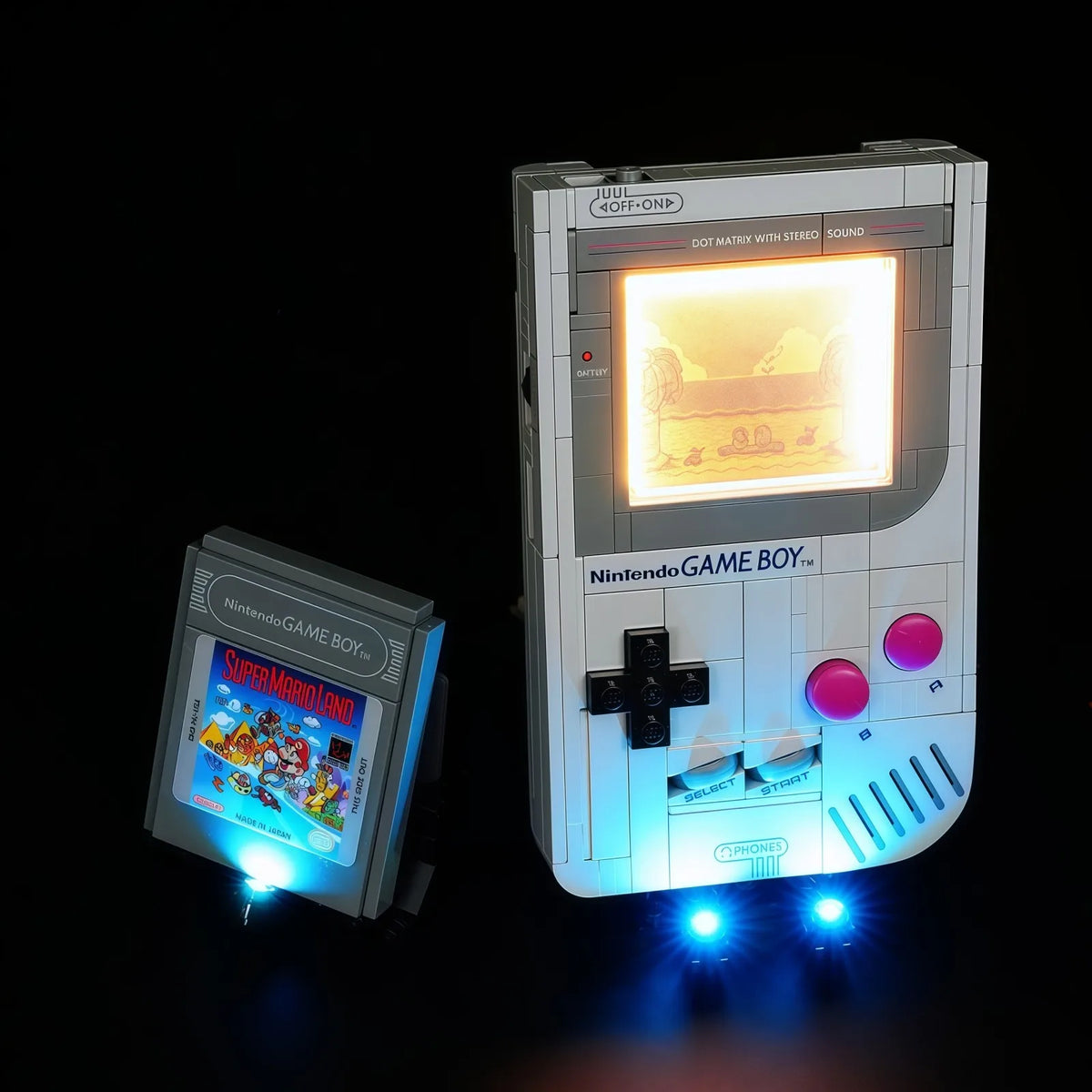LED Lighting For LEGO 72046 Game Boy DIY Decorative Lamp Not Include Lego Building Blocks Set ﻿